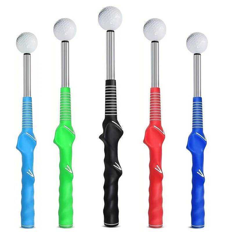 Xj Golf Swing Practice Stick Golf Swing Trainer Retractable Practice ...