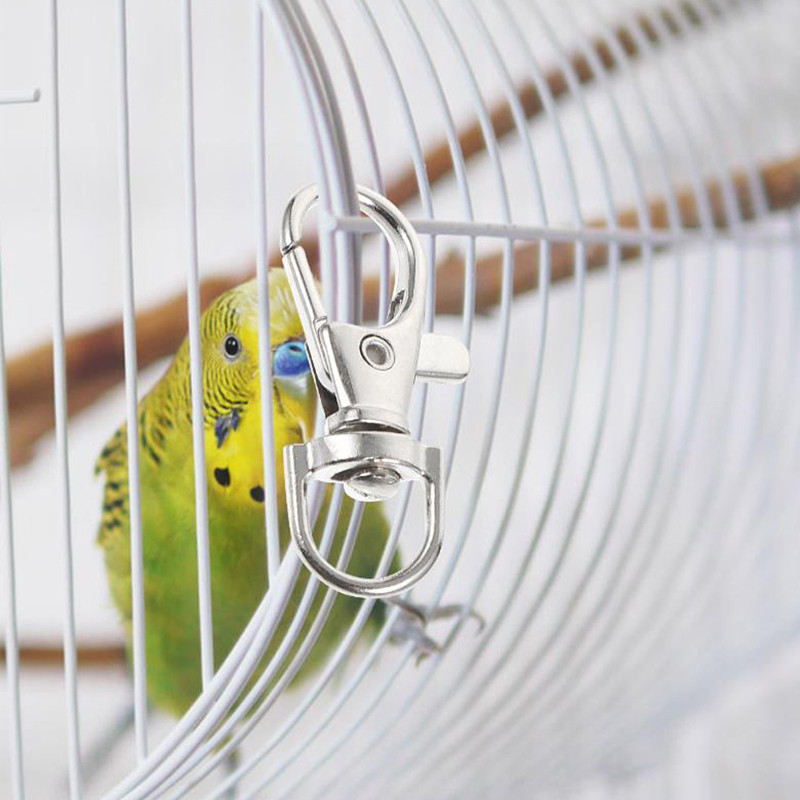 Bird Cage Locks Metal Pet Cage Door Lock Birds Parrot Cage Accessories ...