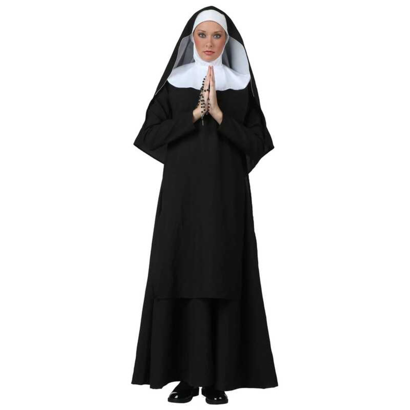 Yy Nun Sister Habit Costume Halloween Women Christian Missionary ...