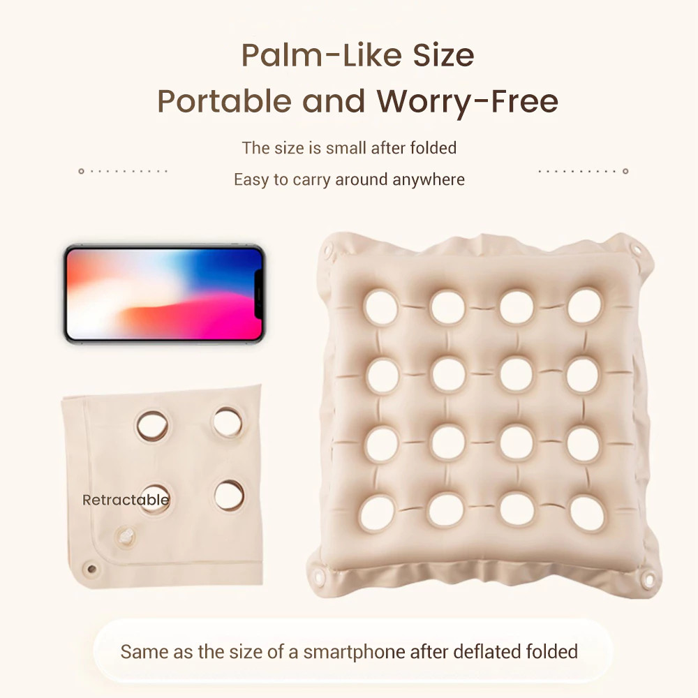 PVC Inflatable Cushion Square Anti Bedsore Cushion Inflatable Mat ...
