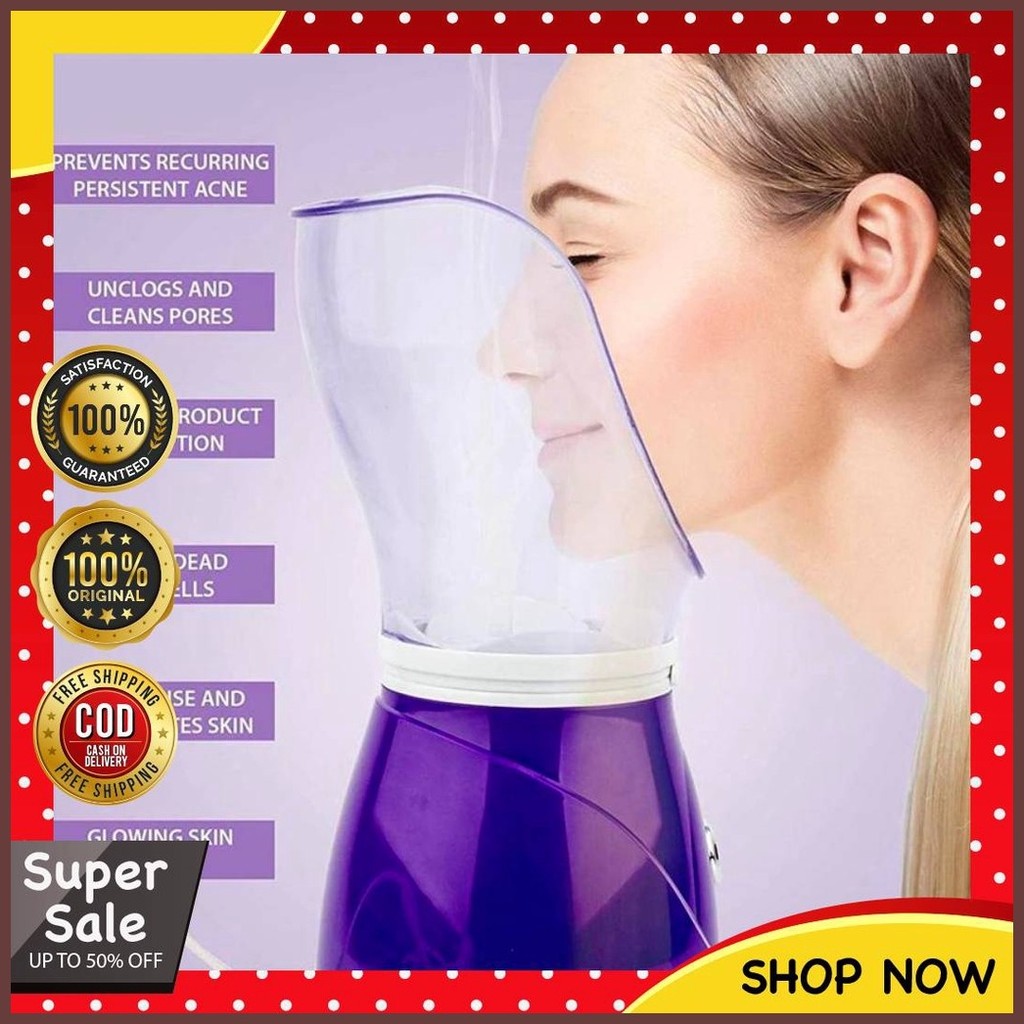 Original Facial and Nasal Steamer SUOB, Finger Pulse Oximeter and ...