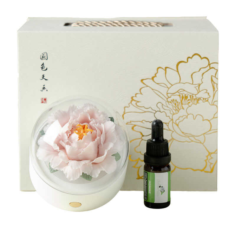Intangible Cultural Heritage Porcelain Flower Peony Hand-Pinched ...