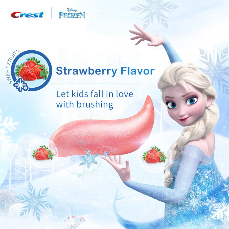 Crest Children Toothpaste for Frozen and Bike Rally Series for ...