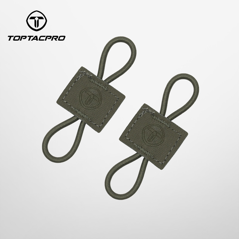 TOPTACPRO Tactical Holder MOLLE Elastic 2pcs/set Binding Retainer for ...