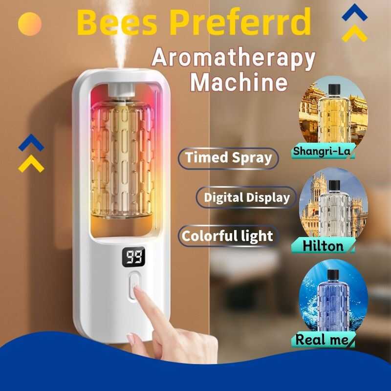 Digital Display Rechargeable Fragrance Hine Automatic Aroma Diffuser ...