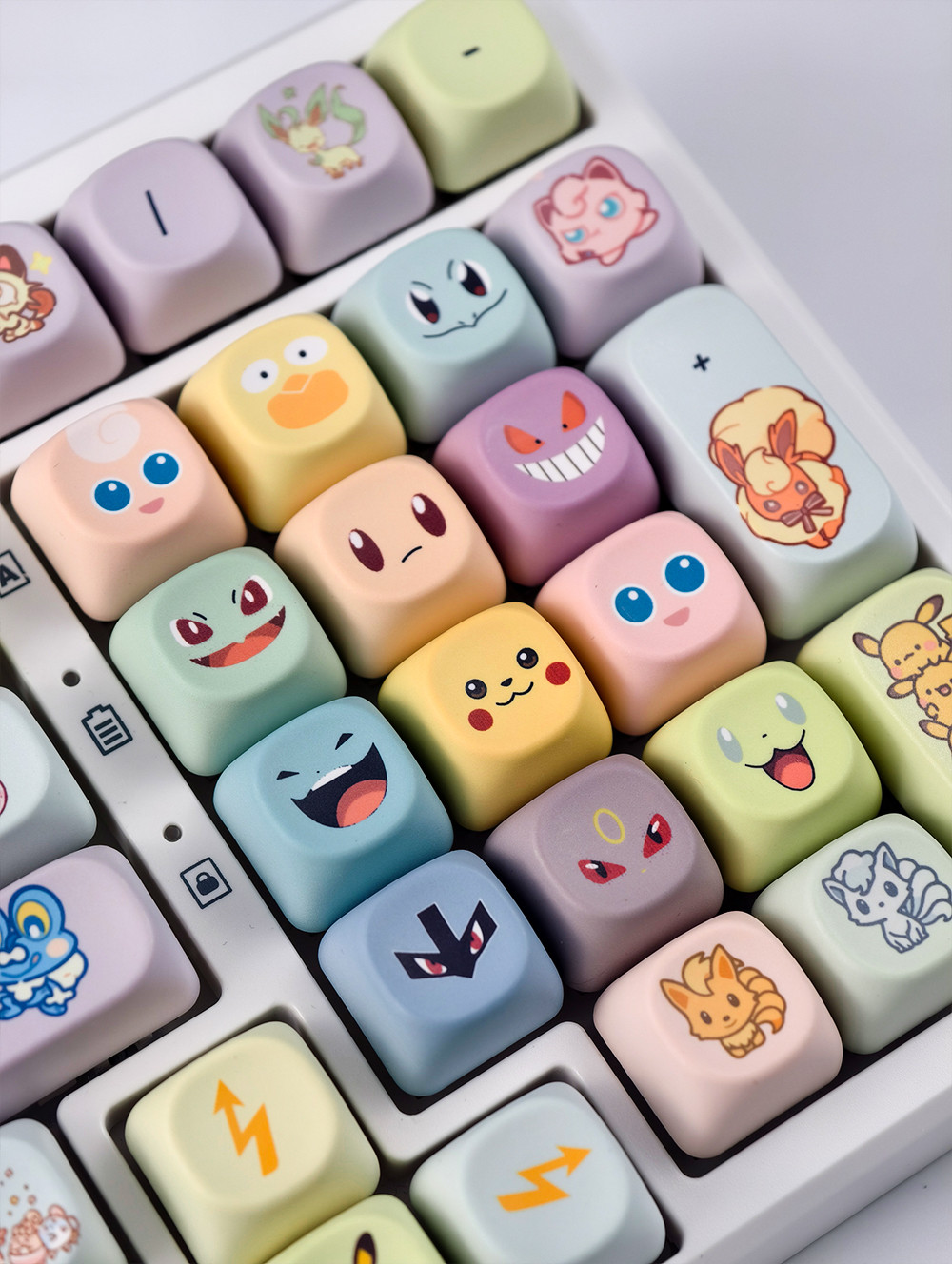 MAIMOOO Pokemon Keycaps 12pcs MOA Profile PBT Dye Sublimation ...