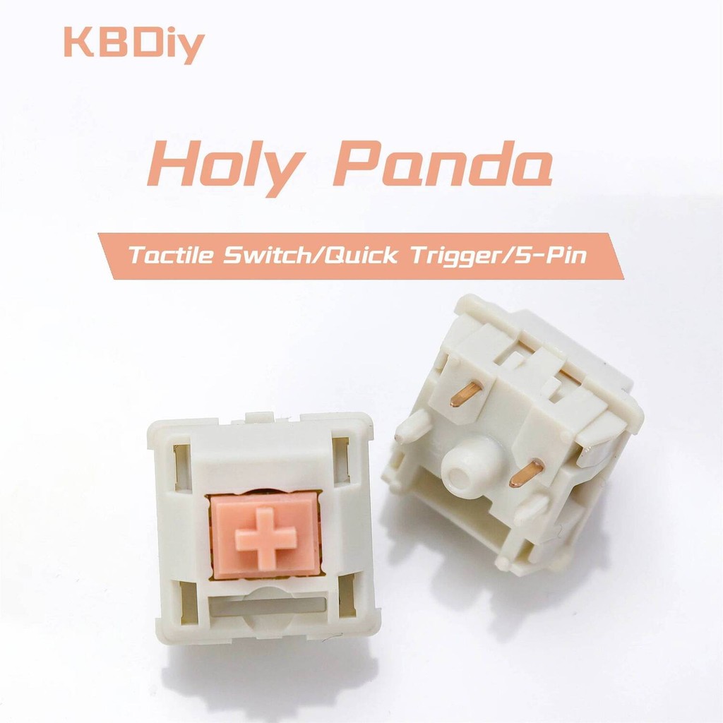 Panda Holy Tactile Switch 55g 62g 67g POM For Mechanical Keyboard ...