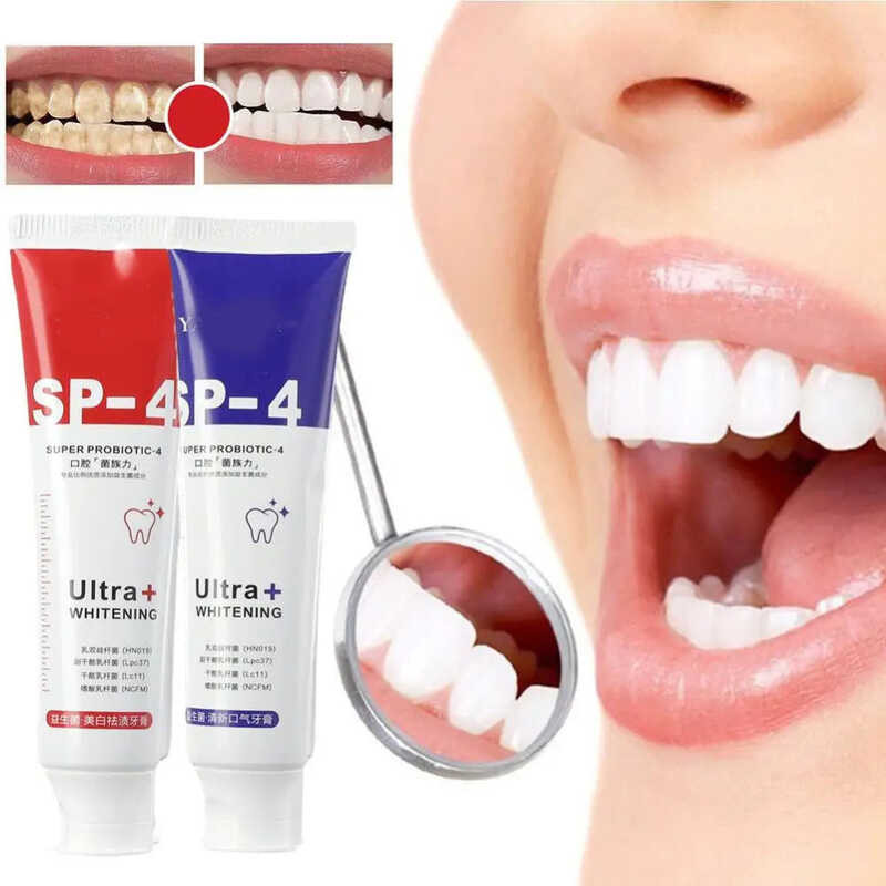 AZLA Probiotic Caries Toothpaste Sp-4 Whitening Tooth Decay Repair ...