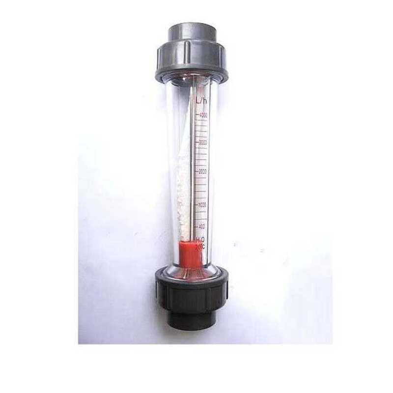 Sales of Plastic Rotameter Water Pipe Float Flow Meter LZS-50 Long Tube ...