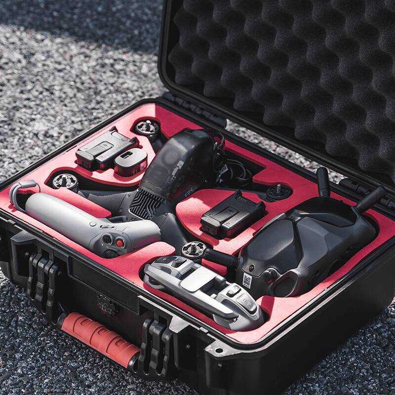 Pgytech Waterproof Safety Box for DJI FPV Kit Storage Racing Drone ...