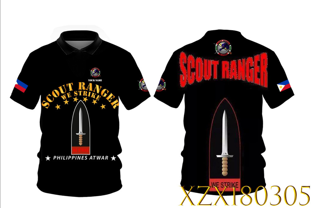 Scout Ranger 3D fully sublimated Polo T-shirt, open a new era of ...
