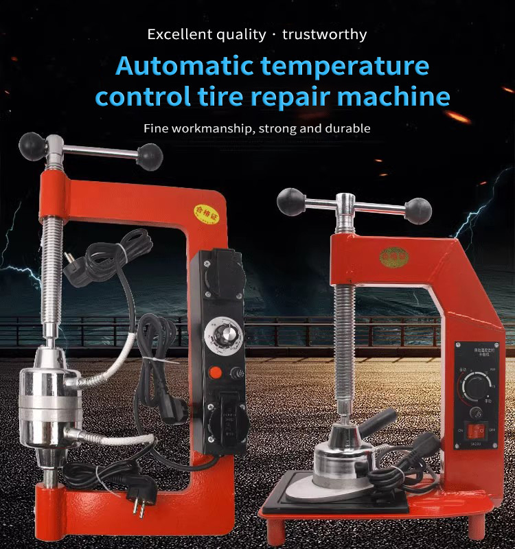 500W Automatic vulcanizing machine with timer tire repair machine ...