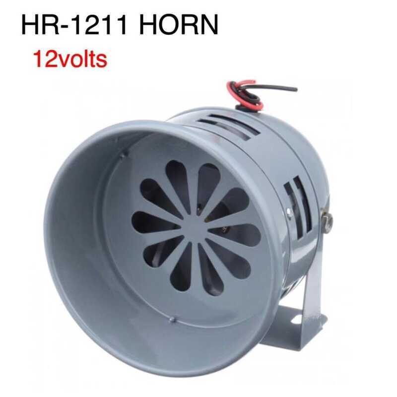 Carro Elétrico Air Raid Siren, 12V, Mini Alarme, Alto Fogo Segurança - Foto 6
