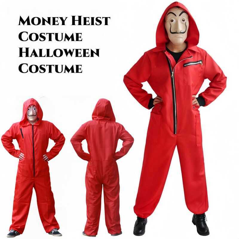 COD Costume Money Heist CosplayFor Dress Movie Character UniformsFor ...