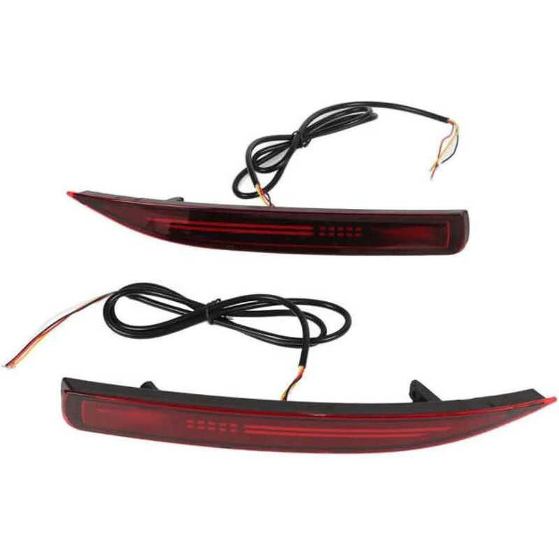 For Toyota Corolla Altis 2019-2024 Light-Guide LED Rear Bar Tail Fog ...