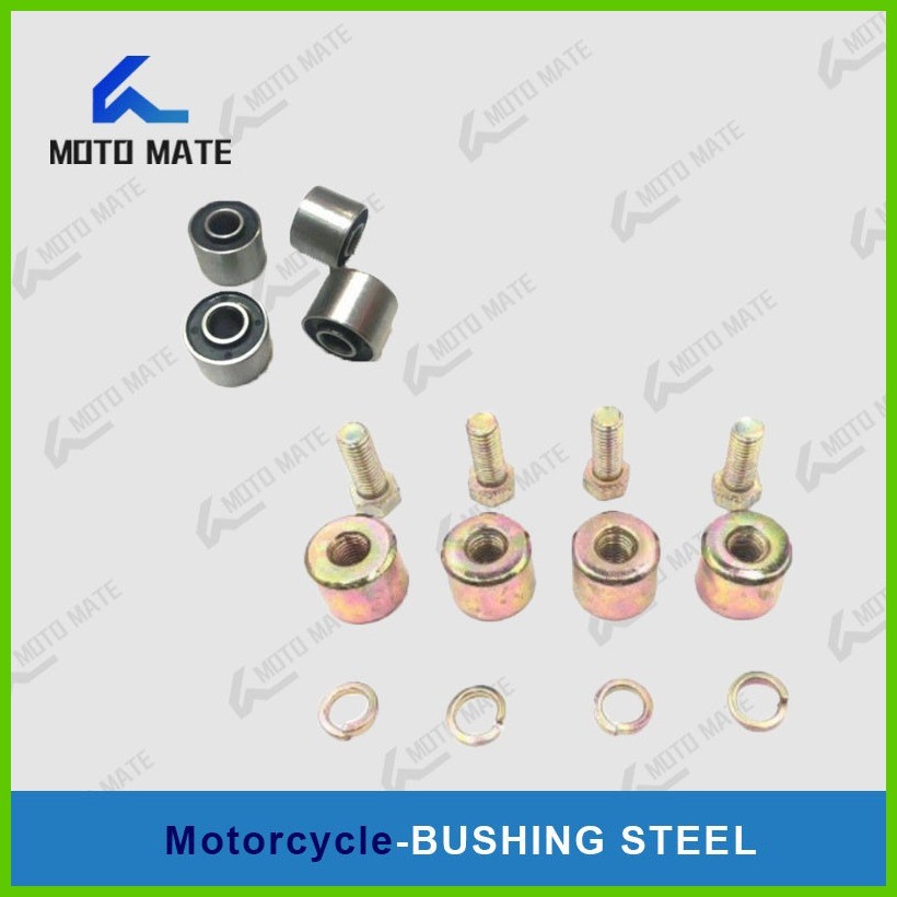 ⚖ MOTORCYCLE OARTS TMX REAR HUB BUSHING STEEL WITH BOLT BUSHING RUBBER ...