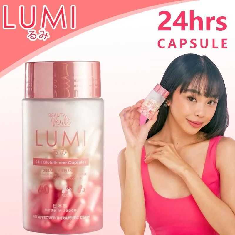 lumina glutathione Beauty Vault Combo LUMI 24H Capsules and GLOW Bioactive Collagen Drink: Buy Online at Best Price in UAE Original Lumi Glutathione Lumi 24h