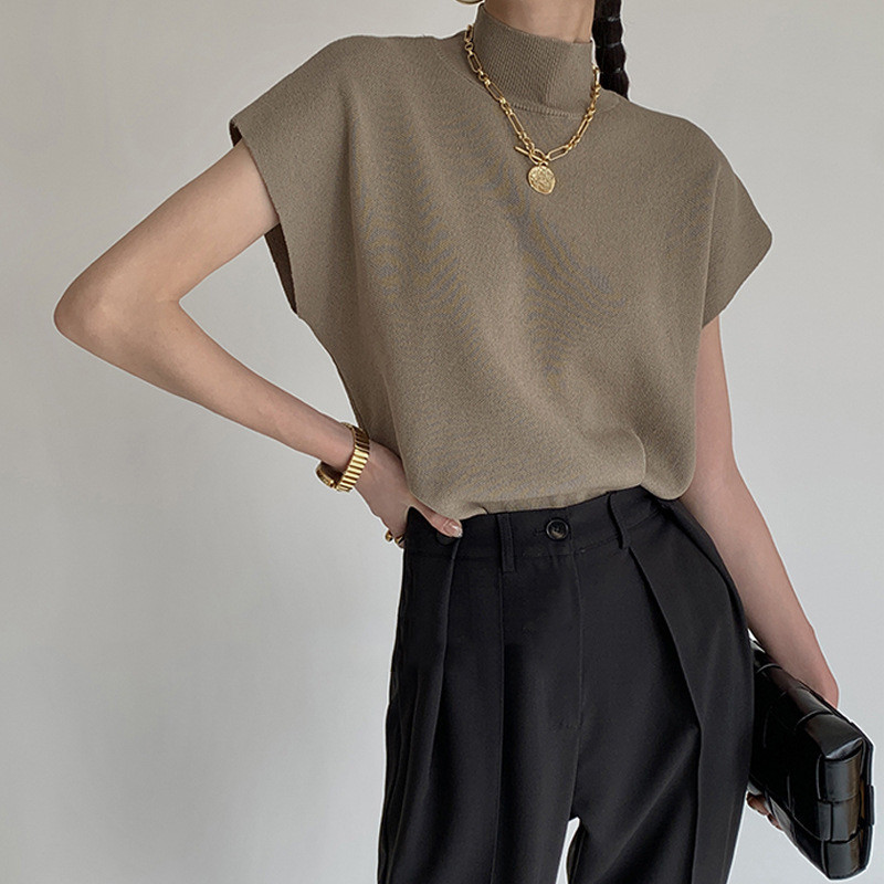Turtle Neck Oversize Loose Knitted Top | Shopee Philippines
