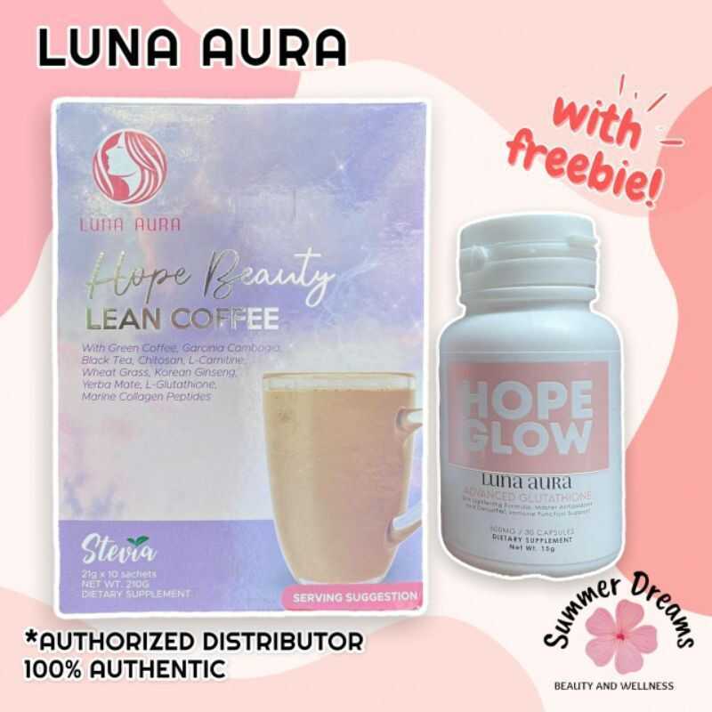 luna aura advanced glutathione Beauty Lean Coffee And Hope Glow Capsule Ade Luna Aura HOPE C Size:22 lb / 10 kg What Happens When You purica
