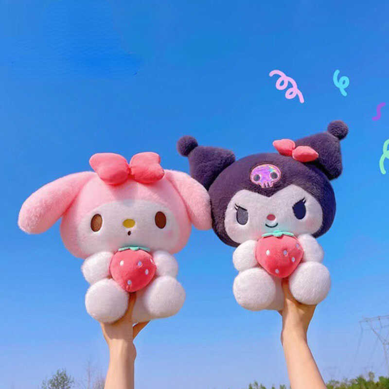 s-22cm-plushies-sanrio-kuromi-my-melody-plush-dolls-toys-cute