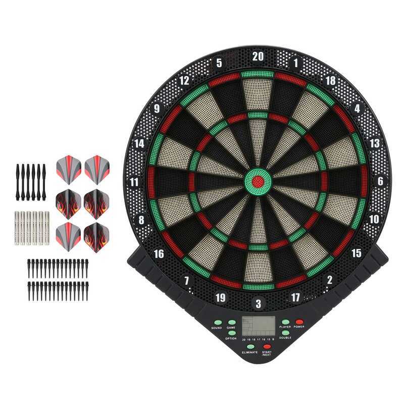 Y Electronic Board Score Plate Durable Plastic Dart Target Set Game ...