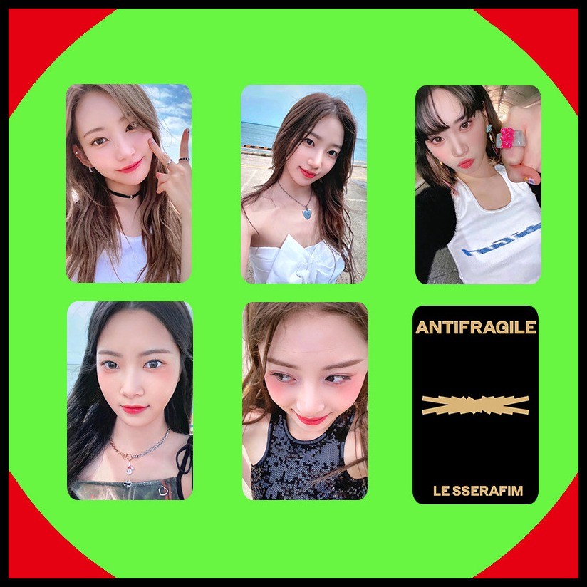 ♛Top Rated ⚡Express Delivery [5pcs/set] LE SSERAFIM Antifragile