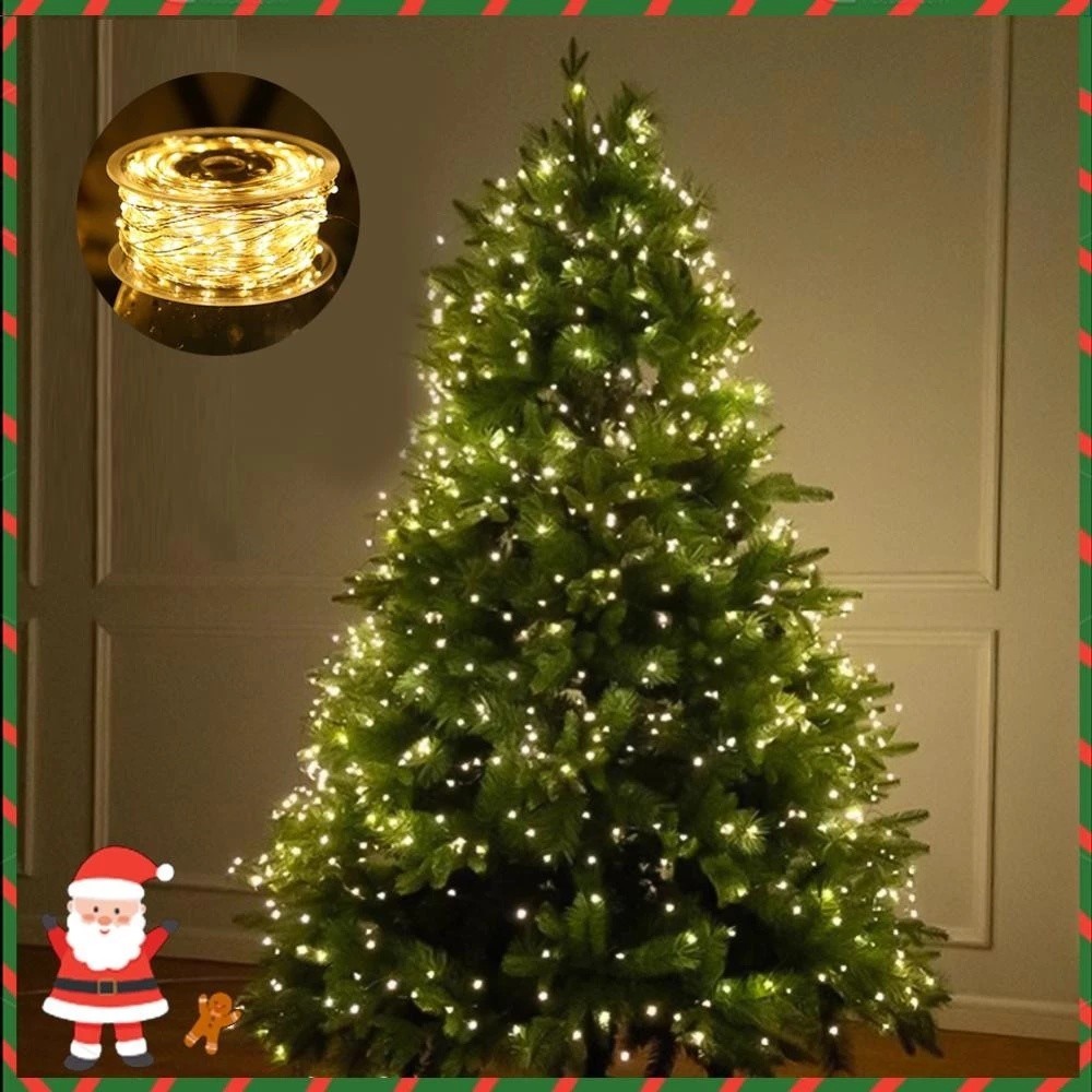8 Mode USB String Lights, Waterproof Fairy Lights (10-40M) with Remote ...