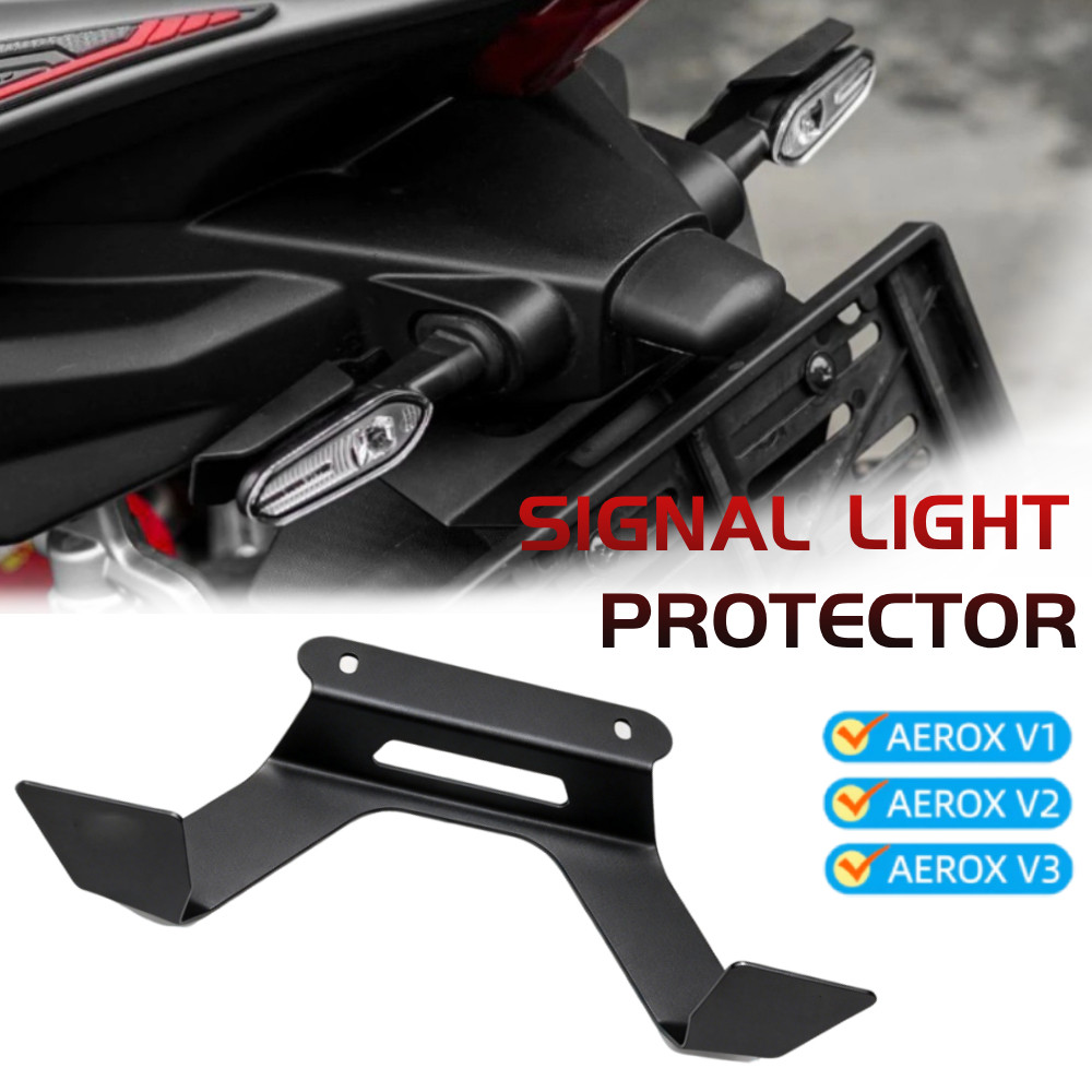 Signal Light Protector Rear Turn Signal Lamp Guard for Yamaha Aerox V1 ...