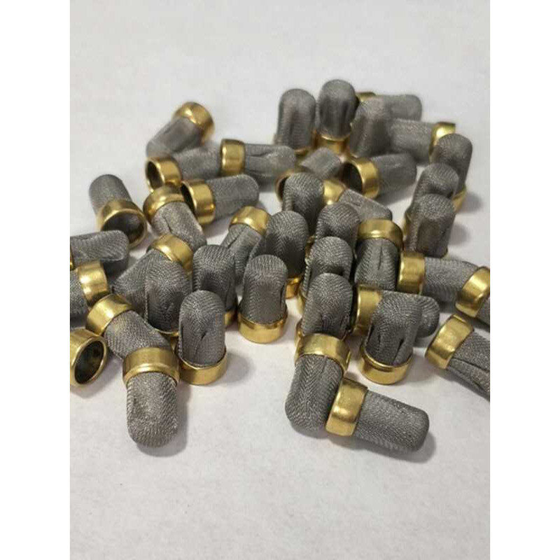 Universal Fuel Injector Small Screen Brass Edged Stainless Steel Filter ...
