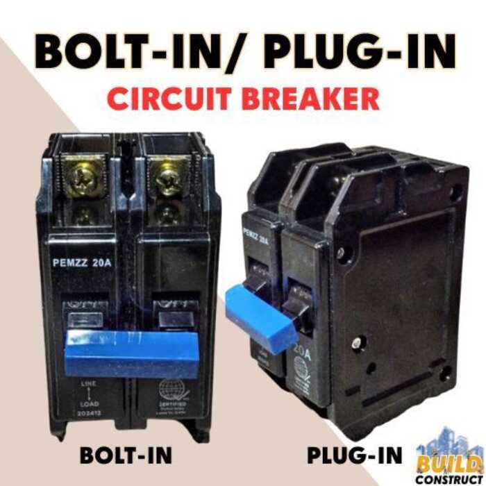 Plug In Bolt On Circuit 15/20/30/40/60Amp HPH 2Pin Safety Breaker 15A ...