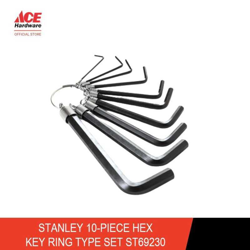STANLEY Hex Key Ring Type Set - 10-Piece (St69230) F9f | Shopee Philippines