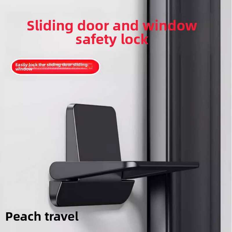 Screen Fixing Clip Window Lock Sliding Push-Pull Child Anti-Pinch Glass ...