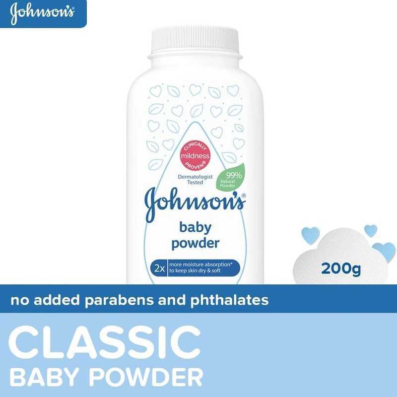 N JOHNSONS Classic Baby Powder 200G | Shopee Philippines