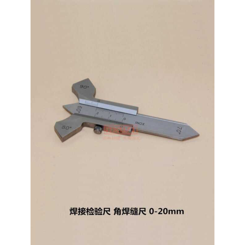 Welding Fillet Inspection Ruler Vernier Weld Gauge 0-20mm | Shopee ...