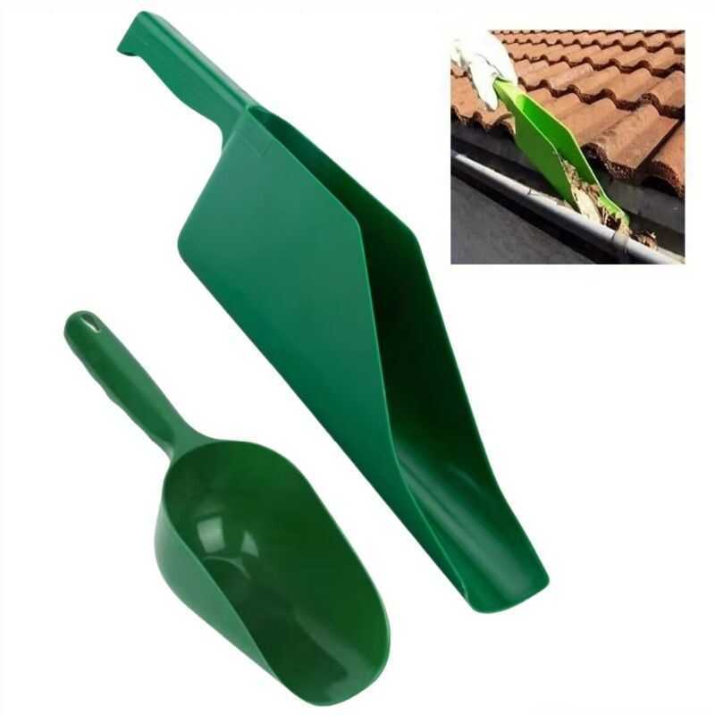 1Pc,Gutter Getter Scoop Cleaning Roof Tool Flex Fit Dirt Debris Remove ...