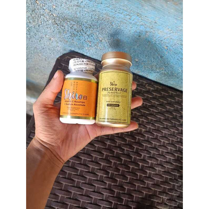 SHIRO PRESERVAGE S-Acetyl GLUTATHIONE (Most EFFECTIVE IV DRIP ALTERNATIVE W/(Free Vit.C) 053 26A