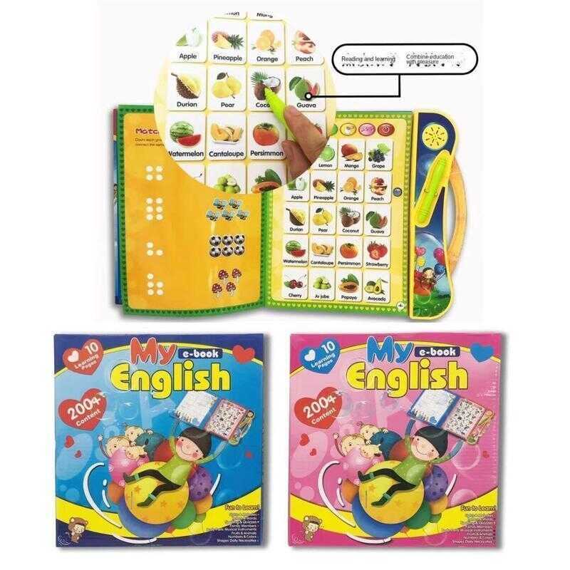 New Arrival E-Book Pronunciation Speaking Book Kid Language Alphabet ...