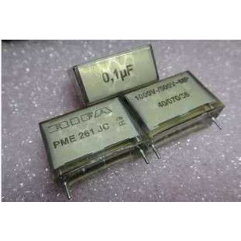 Condensateur PME261JC6100KR30 : papier 100nF 500VAC dimension de la