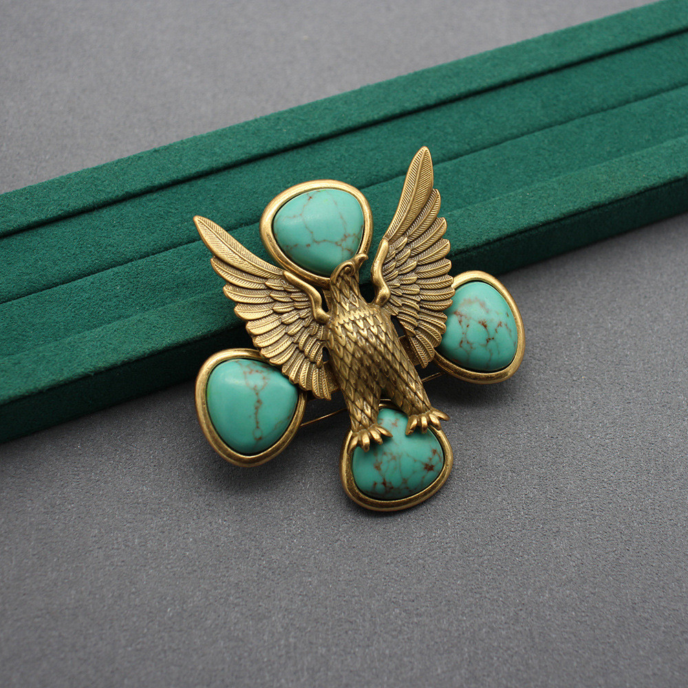Western Antiques Grand Exhibition Art Nouveau Period Vintage Eagle ...