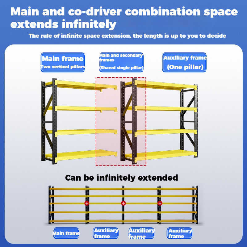 4 Global Layers Heavy Duty Rack Metal Rock Industrial And Commercial ...