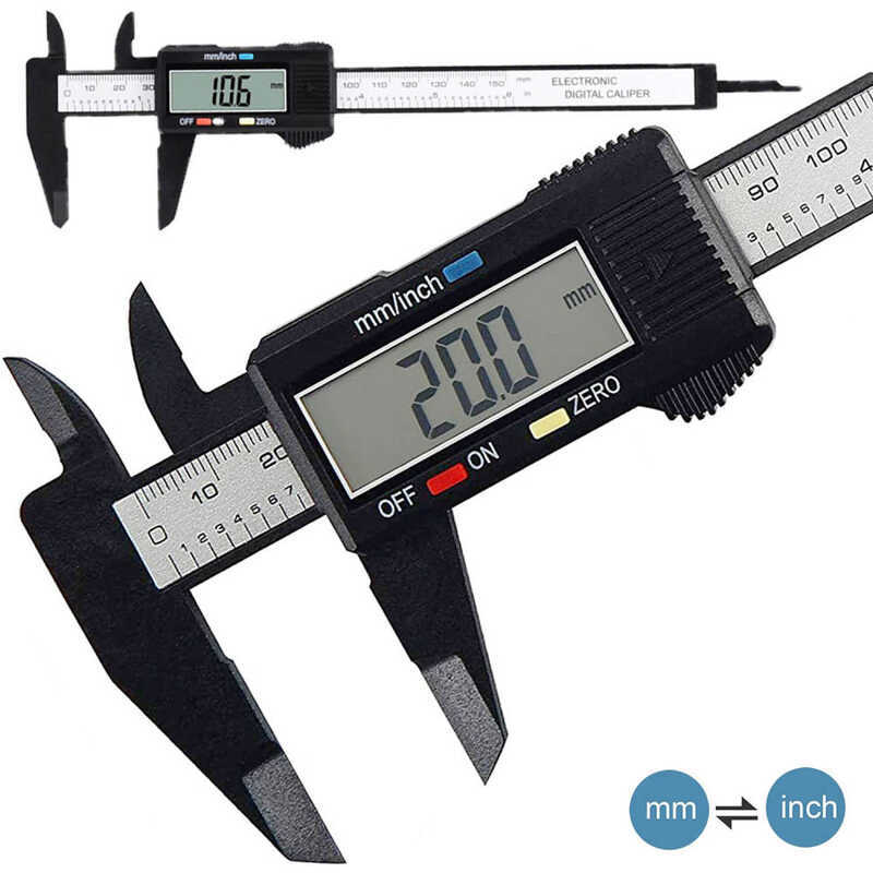 COD 150Mm 100Mm Electronic Carbon Fib Dial Vni Calip Gauge Micromet ...