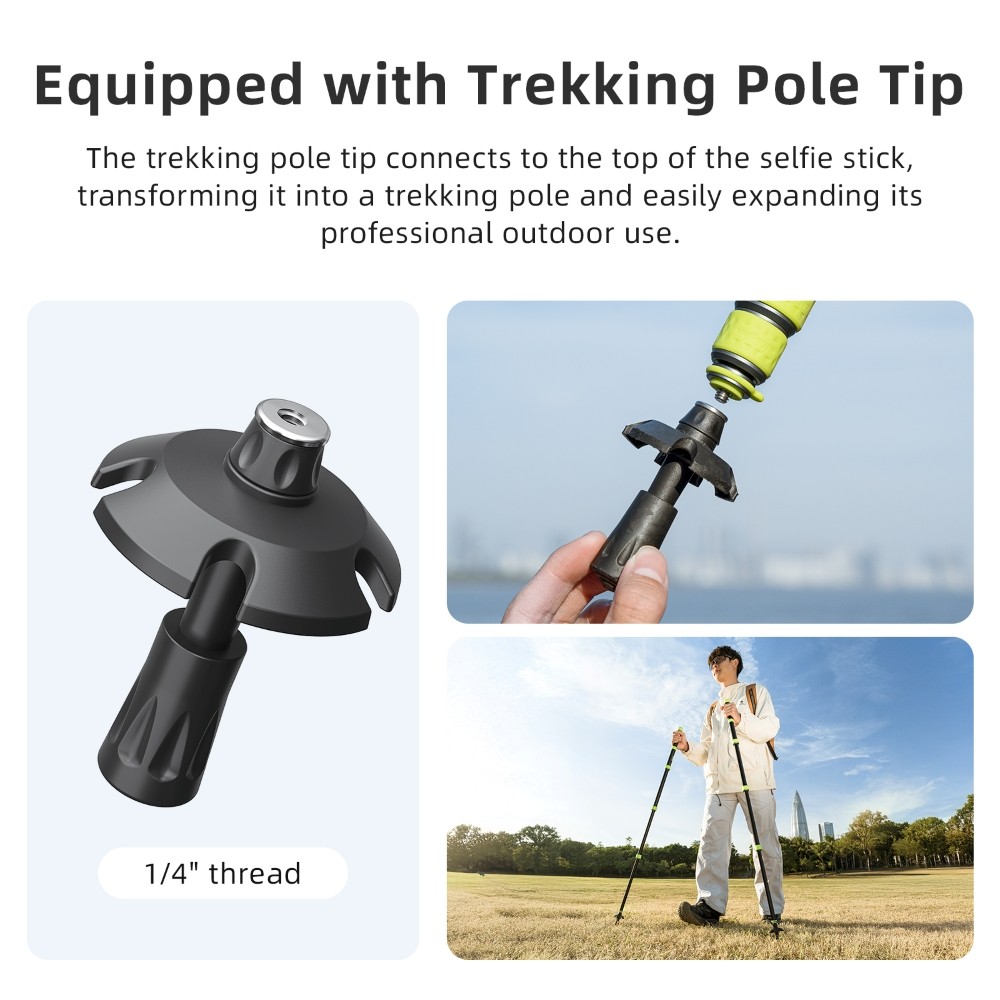 aMagisn Extendable Selfie Stick for Insta360 DJI Osmo Action GoPro ...