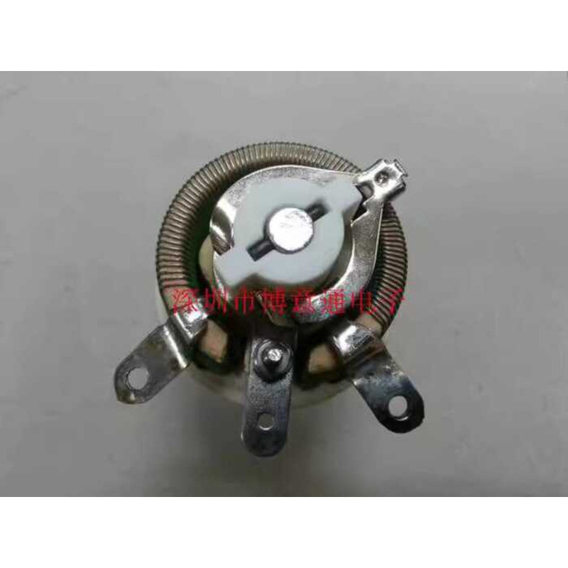 25W100R High Power Round Ceramic Adjustable Magnetic Disk Sliding Wire ...