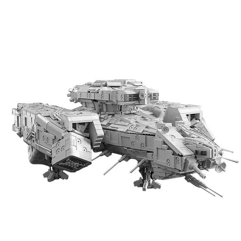Y MOC USCSS Nostromo Interstellar Spaceship Model Building Blocks Set ...