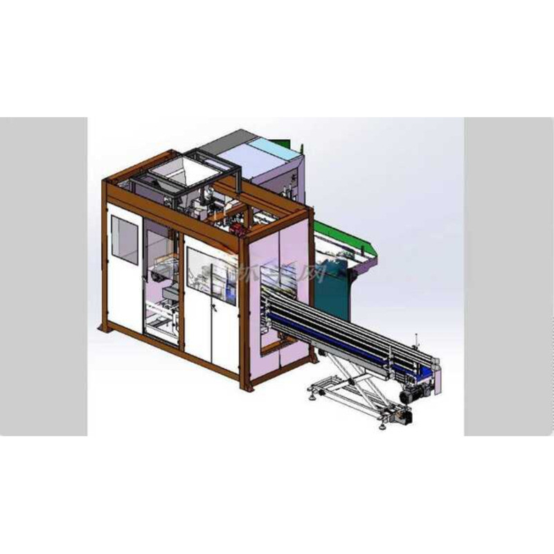 Fully Automatic Bagging and Packaging Machine + BOM List Drawing CAD ...