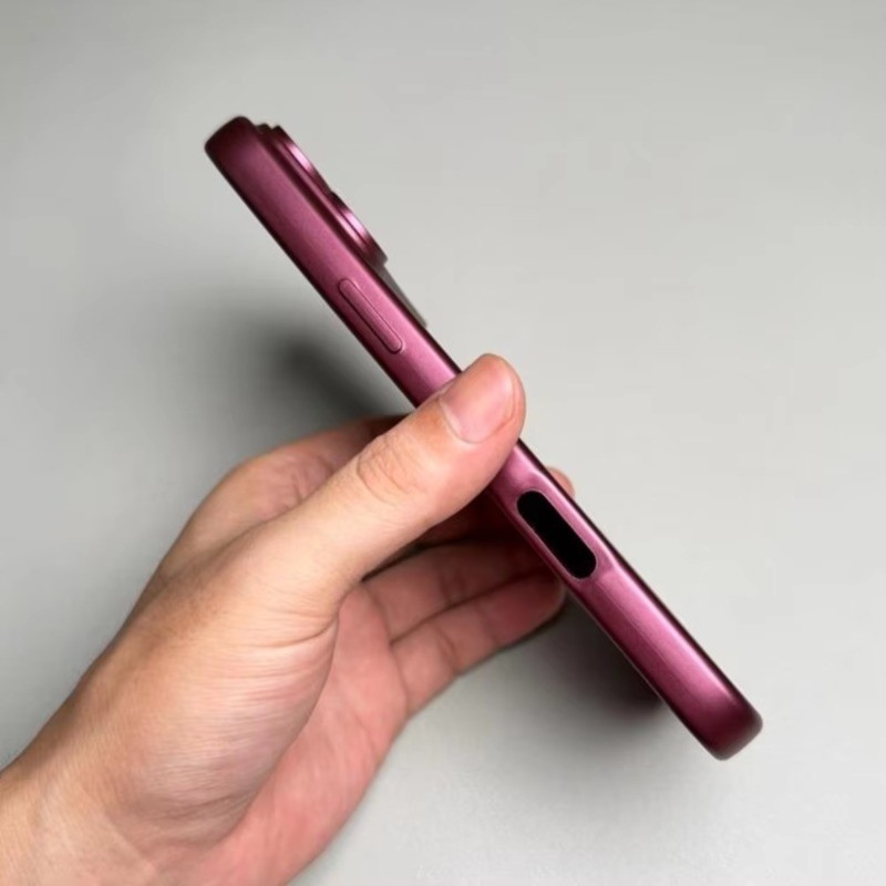 Solid Color Leather Case For IPhone 18 Pro Max 17 15 14 13 12 16 Plus ...