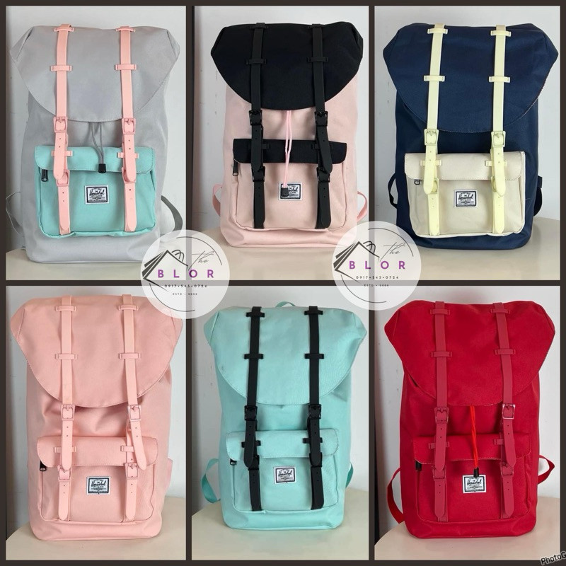 HERSCHEL 23L Pastel Colors Backpack Shopee Philippines