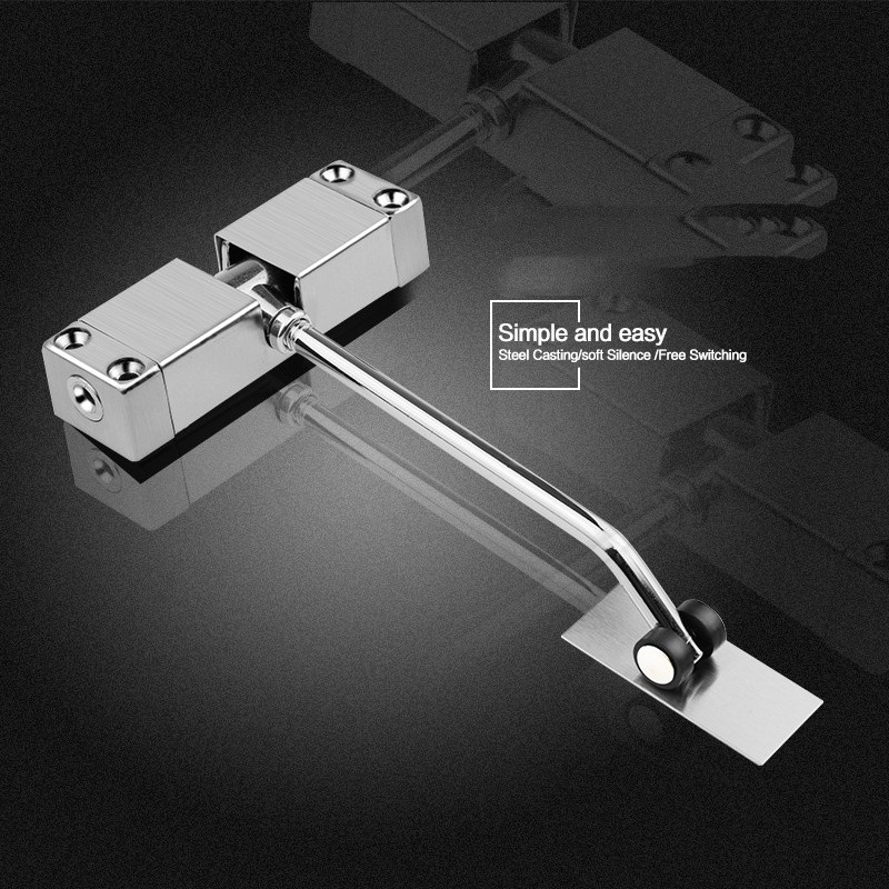 Adjustable Stainless Steel Automatic Strength Spring Door Closer Hinge ...
