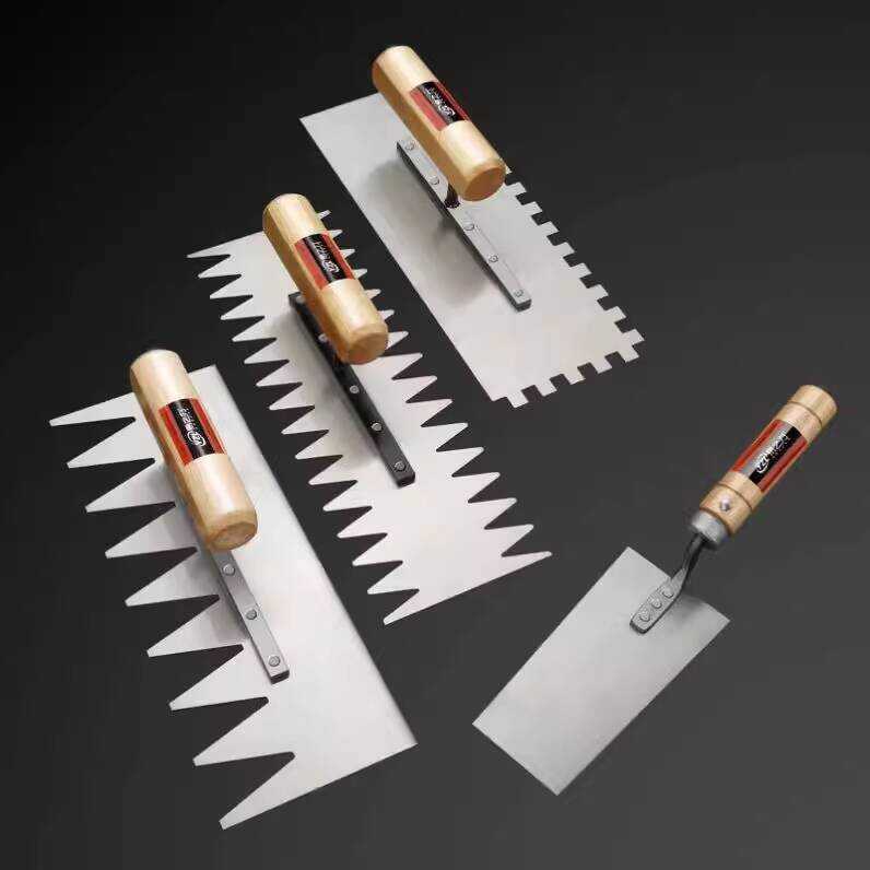 Tool Plastering Serrated Scraper Bricklayer Tools Complete Set Floor ...