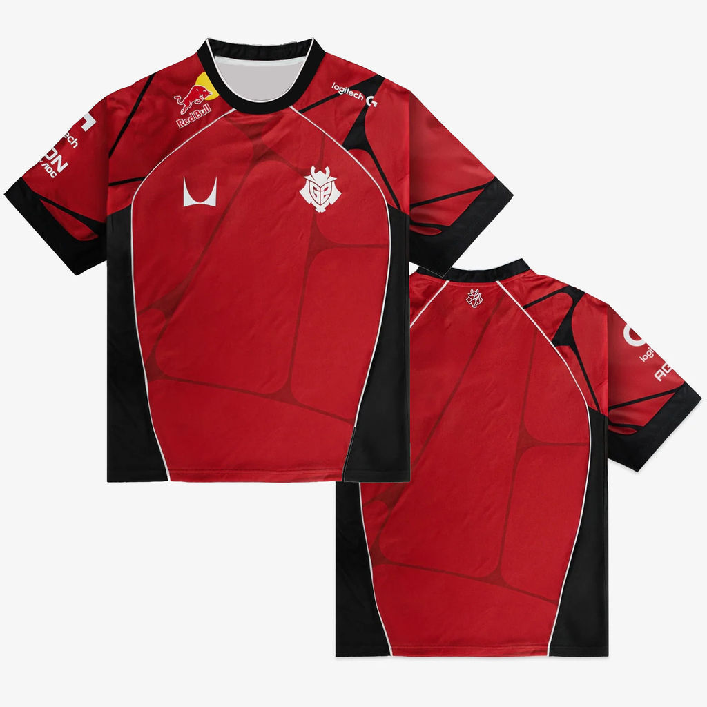 G2 ESPORTS 2026 Red Team Jersey For Men Uniform Clothing‌‌ | Shopee ...